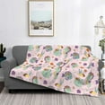 thumbnail image 2 of Naloa Fish Seahorse Flannel Blankets - Thick and Warm Blanket for Winter, Soft Fuzzy Plush King Blanket for All Seasons40"x30", 2 of 6