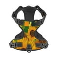 thumbnail image 4 of XMXY No Pull Dog Harness, Bunch Sunflowers Yellow Adjustable Reflective Pet Harness with Oxford Vest, X-Large Size, 4 of 8