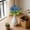 Blue, variant on Artificial Butterfly Flower Bouquet 5-Branch Butterfly Bush Outdoor Flowers Colorful Fake Floral for Garden Home Wedding Photo Props Table Centerpieces Blue 7.9x11 Inch (1Pcs)