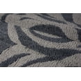 thumbnail image 4 of Ladole Rugs Stylish Modern Abstract Victoria Contemparory Elegent Soft Shag Shaggy Grey Area Rug Carpet 5x8 (5'3" x 7'6", 160cm x 230cm), 4 of 4
