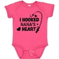 thumbnail image 3 of Inktastic I Hooked Nana's Heart with Fishing Rod Boys or Girls Baby Bodysuit, 3 of 5