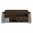thumbnail image 1 of Creative Pet Group CPGAKC-120BROWN Housse de Canapé Réversible & Matelassée 3 Places - Marron & Beige, 1 of 1