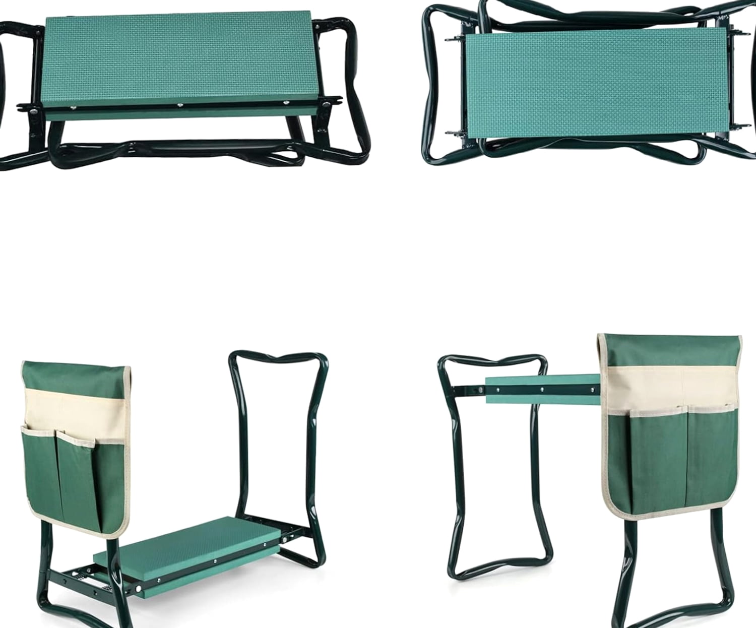 Typpkmm Garden Kneeler and Seat with Upgraded Folding Garden Kneeler
