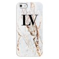 thumbnail image 1 of Personalised Cracked Marble Initials iPhone 5/5s/SE (2016) Case,iPhone 16 Pro, 1 of 4