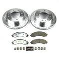 thumbnail image 3 of PowerStop Front Z36 Truck & Tow Carbon-Fiber Ceramic Brake Pad and Drilled and Slotted Rotor Kit Fits: CHEVROLET GMC Select Models K8746-36, 3 of 9