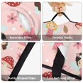 thumbnail image 4 of Princess and Fairy Pink Pattern Teens Toddler Nap Mat with Pillow, Sleeping Mat Bag for Preschool Daycare 59"x22", 4 of 4