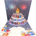 thumbnail image 2 of Musical Light Up Birthday Card 3D Happy Birthday Card for Kid Adult Women Men, 2 of 9