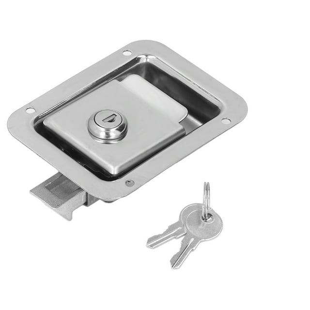 Pestillo de un solo punto, cerradura de remolque de viaje, pestillo inoxidable para puerta de RV, pestillo empotrado, innovación moderna