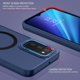 thumbnail image 5 of Funda para teléfono celular GUAGUA Galaxy A03s de 6.5 pulgadas, azul magnético, 5 of 8