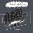 thumbnail image 6 of 16-Drive 8-Head Massage Gun Set, 24 Head Deep Tissue Percussion Massager, 9 Levels & 9 Modes Hand-Held Quiet Muscle Massage for Back, Shoulders, Legs, Foot - Full Body Muscle Pain Relief,Gray, 6 of 8
