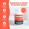 thumbnail image 3 of My Gentle Detox - Gentle Constipation Relief for Women & Men - Take at Night, Poop Next Day - 100% Natural Colon Detox Supplement for Less Bloating, Gas, Discomfort (30 Ct), 3 of 8