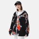 thumbnail image 3 of Balery Tricolor Koi Fish Trio Sudadera ligera de manga larga con capucha y protección solar UPF 50+ para hombre y mujer, ideal para pesca y running-3X-Large, 3 of 7