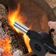 thumbnail image 3 of HOOWIFFY 2Pcs BBQ Grill Rectangular Air Blower for Fire 10.2x3x1.8in, 3 of 8