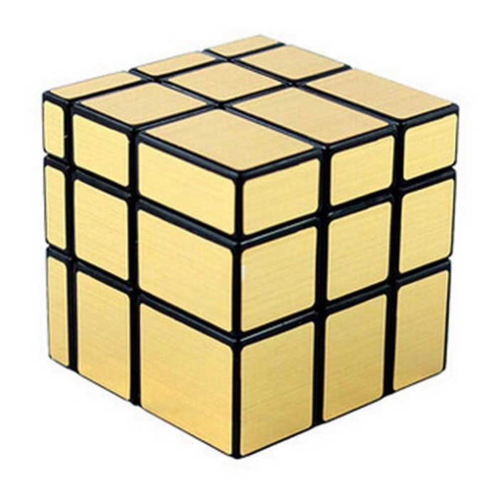 Yj 3x3 Mirror cube-oro cubos mágicos speedcube Magic Cube cubo mágico 