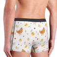 thumbnail image 3 of Goofa Funny Chicken Printed Men's Boxer Briefs Underwear, Moisture-Wicking Underwear, Trunk,Soft and Breathable Cotton Underwear-Small, 3 of 9
