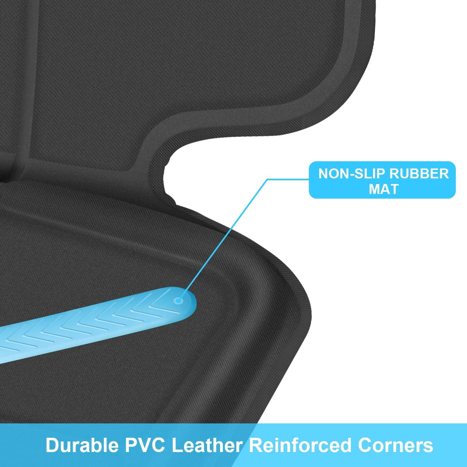 Car Seat Cover for Car Seats, Auto Car Seat Protector for Under Car Seats to Protect Automotive Vehicle Leather and Cloth Upholstery - Waterproof and Dirt Resistant