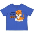 thumbnail image 3 of Inktastic Just a Wee Bit Wild- cute tiger cub Boys or Girls Toddler T-Shirt, 3 of 5