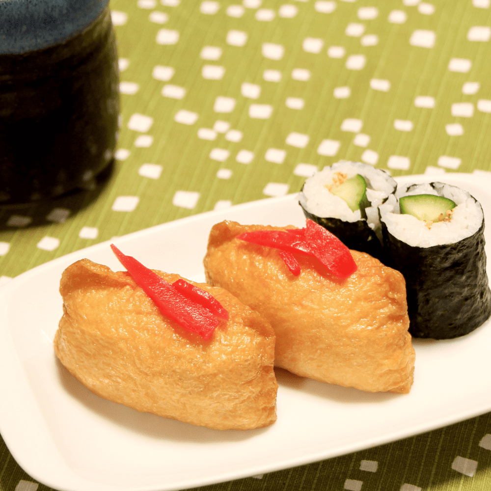 J Basket Vegan Inarizushi no Moto Seasoned Fried Bean Curd