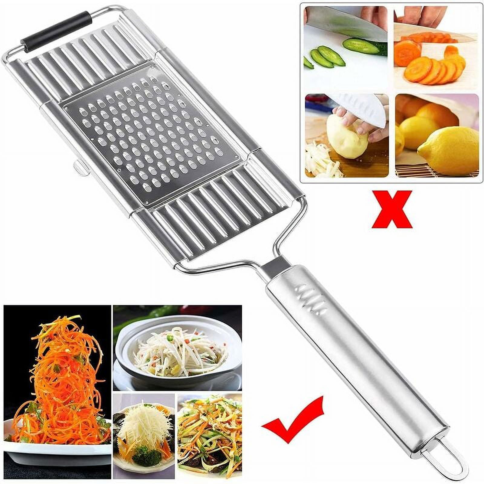 Coupe-Légumes 16 En 1 Mandoline - 7 Lames Acier Inox Pour Cuisine