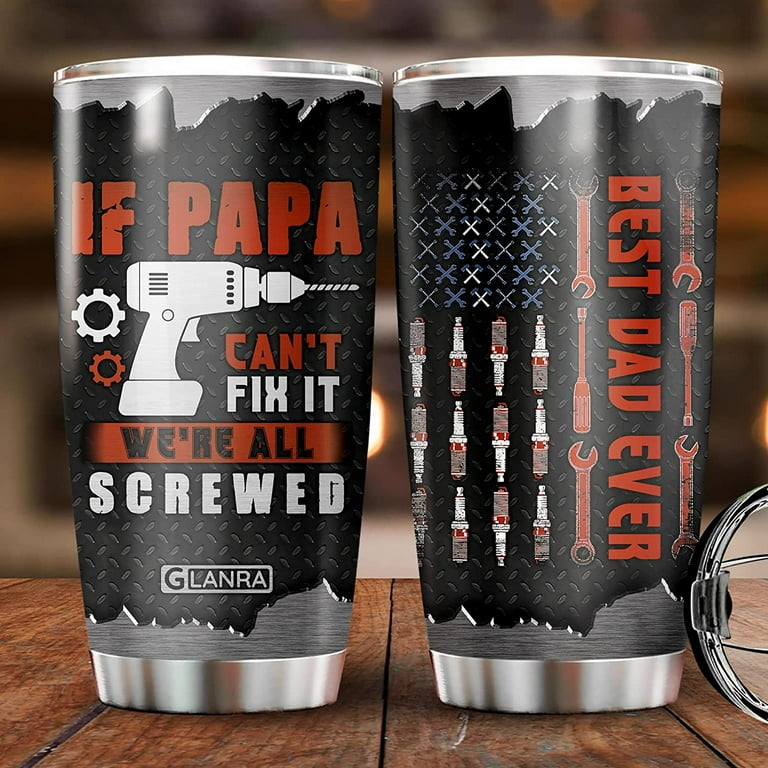 If Dad Can't Fix It We're All Screwed - Custom Father's Day Engraved YETI –  Sunny Box