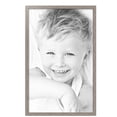 thumbnail image 2 of ArtToFrames 25" x 40" Silver Picture Frame, 25x40 inch Silver MDF Poster Frame (WOM-4642), 4 Pack, 2 of 7