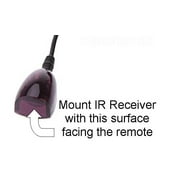 Inteset 4-in-1 Universal Backlit Remote & IReTV IR Receiver Combo for Nvidia Shield (2nd Gen)