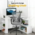 thumbnail image 3 of PayLessHere Mesh Home Office Chair , Lumbar Support Armrest Ergonomic Desk Chair For Adults, Grey, 3 of 7
