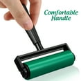 thumbnail image 3 of Green Rubber Roller for Printmaking Craft Projects with Smooth Cylinder and Comfortable Handle 10cm, 3 of 8