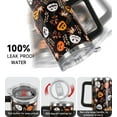 thumbnail image 6 of 40 oz Ghost Face Tumbler - Stainless Steel Insulated Halloween Cup, Leak Proof Coffee Mug & Water Bottle for Fall Thanksgiving - Halloween Decor Gift for Women (1 PCS), 6 of 6
