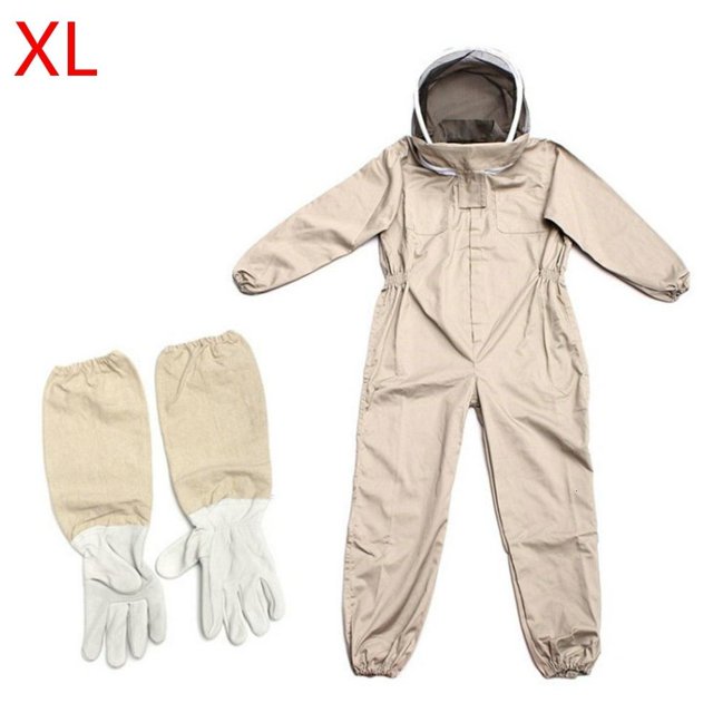 Traje de apicultor, traje de apicultor con guantes Traje de apicultor Guantes Traje de apicultor diseñado para profesionales