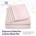 thumbnail image 2 of Sábanas Sweet Home Collection, 6 unidades, 1500 Supreme Full, 2 of 7