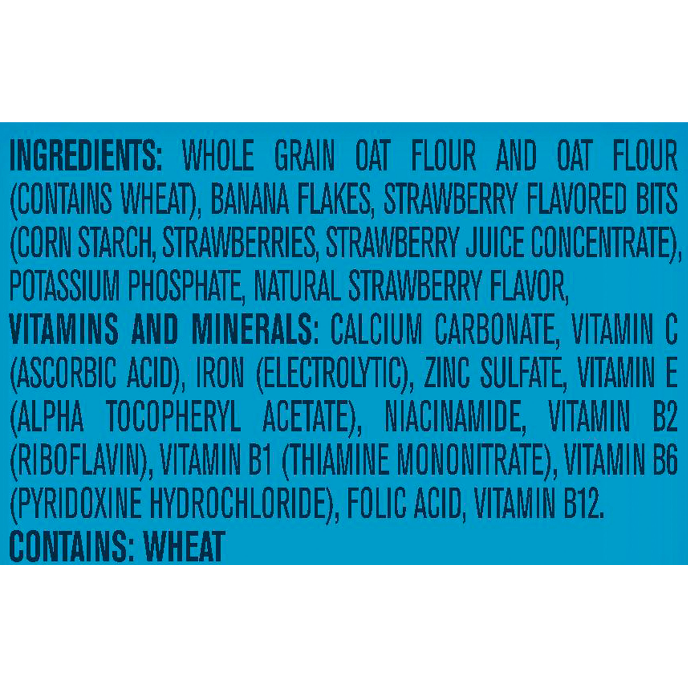 gerber lil bits oatmeal banana strawberry cereal