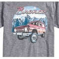 thumbnail image 3 of Ford - Bronco With Mountain Scene - Men's Short Sleeve T-Shirt, 3 of 5
