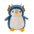 thumbnail image 1 of ZTGD - Peluche de pingüino de 20 cm, adorable pingüino travesti, dinosaurio, conejo, juguete para decoración de habitación, muñeco de peluche, regalo para niñas, 1 of 8