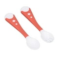 thumbnail image 2 of Ccdes Baby Training Spoon Fork,Toddler Spoons Forks,2pcs Baby Utensils Spoon Fork Set Bendable Toddler Feeding Training Spoon With Storage Case For Training Weaning Pink, 2 of 8
