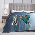 thumbnail image 4 of Coastal Carolina University Fleece Blanket, Very Soft Microfiber Flannel Blanket for Couch Warm and Cozy for All Seasons, 4 of 6