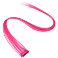 thumbnail image 3 of KAKOWELY 10 Pcs Extensions de Cheveux Synthétiques Colorées à Clipser (Rose Rouge), 21.65"X1.26"X0.12 Pouces, 3 of 4