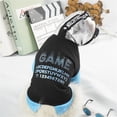 thumbnail image 2 of Greeniant Ropa para mascotas Ropa para mascotas Ropa de abrigo elástica con capucha Trajes reutilizables Sudadera con capucha Disfraces de decoración Type2 NO2 Greeniant PT000685-05, 2 of 6