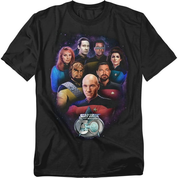 Star Trek Crew 30 Officially Licensed Adult T-Shirt S
