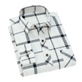 thumbnail image 1 of Blusa y camisa de manga larga con cuello vuelto para hombre Camisa de manga larga con solapa para hombre Camisa a cuadros informal y versátil Camisa de manga larga con solapa para hombre Blusa de poli, 1 of 4
