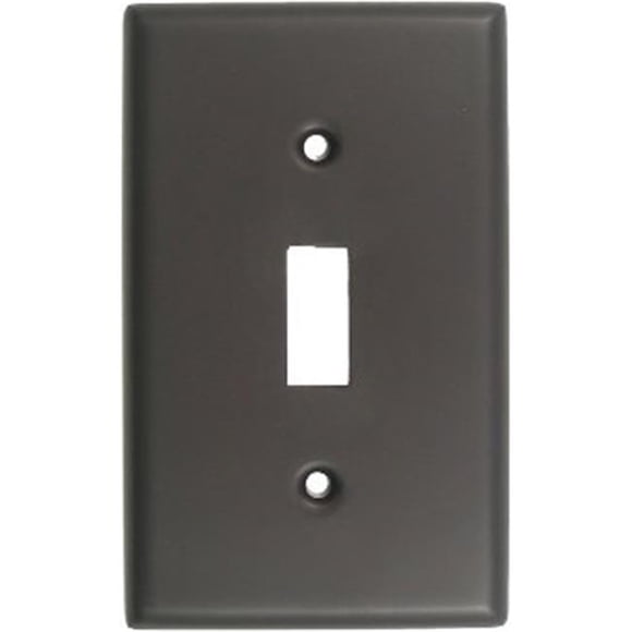 Oil Rubbed Bronze Single Switch Plate