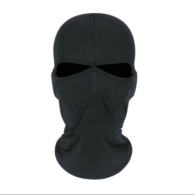 Mascarilla de esquí para motocicleta y bicicleta, lycraspandex ligero, suave, transpirable, versátil, resistente al viento, gorro deportivo, forro para casco, talla unisex, color negro