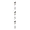 thumbnail image 1 of Minnieouse Corbatas Collar Colgante Vacaciones Aniversario Boda Compromiso Citas Decoración Moda Simple Joyería para Mujer Hombre Blanco Type1 NO1, 1 of 6