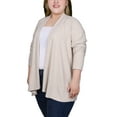 thumbnail image 2 of Plus Size Long Sleeve Swing Cardigan, 2 of 3