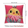 thumbnail image 4 of Kawaii Candy Cupcake Ornament Mini Holiday Pillow, 4 of 7