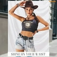 thumbnail image 5 of WHIPPY Women Men Rhinestone Studded Leather Belt, Western Cowgirl Cowboy Belt for Jeans Pants Dresses, 5 of 9