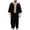 H-142 Black, variant on White Mens Long Sleeve Robes Robe for Mens Crewneck Embroidered Graphic Muslim Summer Fall Robe 2026 Clothing Y2K L