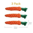 thumbnail image 4 of Xekoro Dog Toys 5 PCS Puppy Teething Chew Toys,Dog Rope Toys,Cat Chew Toys,Safe Braided Rabbit Toys Healthy Gift, 4 of 5