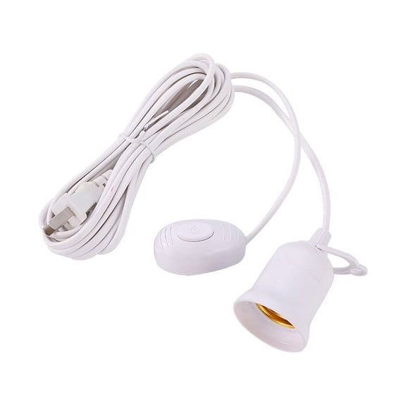 Lamp Cord With E27 Socket Pendant Light Hanging Lamp Cord Socket US Plug
