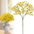 thumbnail image 2 of Clearance Under $1 1Pc Artificial Baby'S Breath Artificial Baby'S Breath Plastic For Vase Filler Accent Wedding Bouquet Filler Yellow, 2 of 9